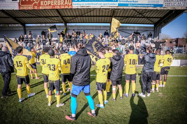 2025-03-16 Berg en dal-Berchem Sport, Belçika 'nın alt bölgelerinde rekabet maçı
