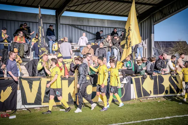 2025-03-16 Berg en dal-Berchem Sport, Belçika 'nın alt bölgelerinde rekabet maçı