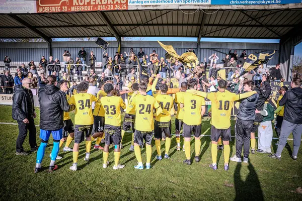 2025-03-16 Berg en dal-Berchem Sport, Belçika 'nın alt bölgelerinde rekabet maçı