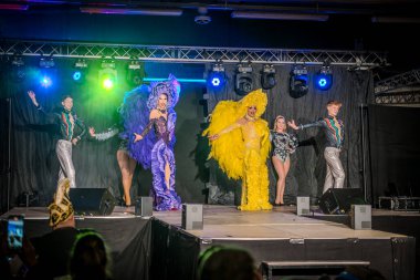 29-03-2025 travesti gösterisi Farklı sanatçılar kendilerini en iyi şekilde sunar