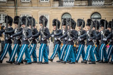 08-04-2025 Kopenhag: Kraliyet muhafızlarının değişimi