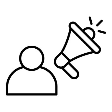 Savunma hattı simgesi, Basit Siyah ve Beyaz Vektör İllüstrasyonu