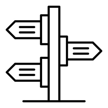 İmza satırı simgesi, Basit Siyah ve Beyaz Vektör İllüstrasyonu