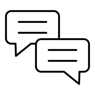 Direnç Tepkisi Rejimi çizgi simgesi, Basit Siyah ve Beyaz Vektör İllüstrasyonu