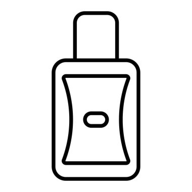 Köln Simgesi, Basit Siyah ve Beyaz Vektör İllüstrasyonu