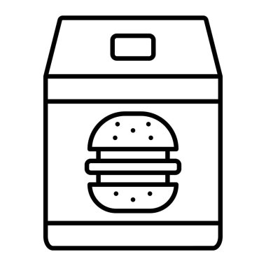 Simgeyi Kaldır, Basit Siyah ve Beyaz Vektör İllüzyonu