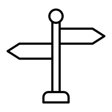 İmza Simgesi Simgesi, Basit Siyah ve Beyaz Vektör İllüstrasyonu