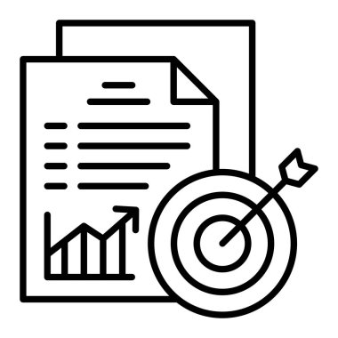 Satır simgesi azalıyor, Basit Siyah ve Beyaz Vektör İllüstrasyonu