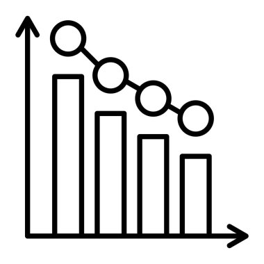 Sıralama Simgesi, Basit Siyah ve Beyaz Vektör İllüstrasyonu