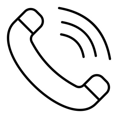 Simge, Basit Siyah ve Beyaz Vektör İllüstrasyonuComment