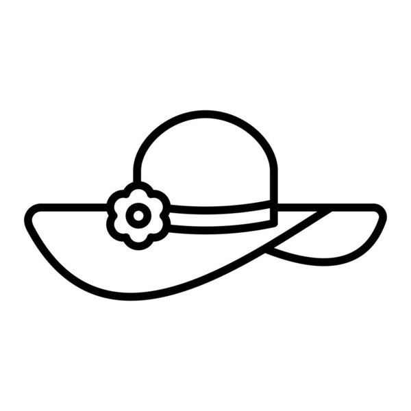 Pamela Icon, Simply Black & White Vector