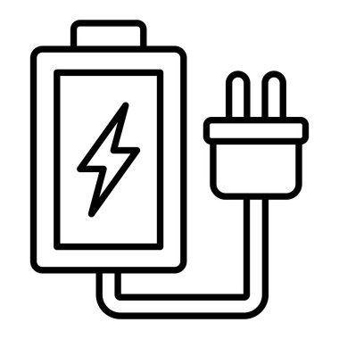 Suçlama Simgesi, Basit Siyah ve Beyaz Vektör İllüstrasyonu