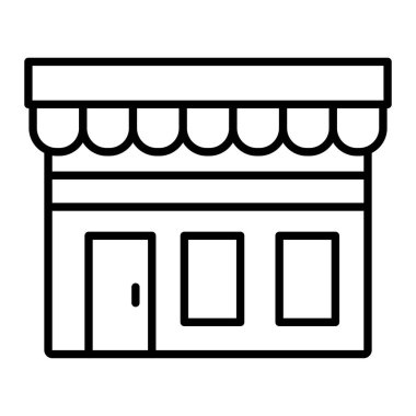 Simgeyi Sakla, Basit Siyah ve Beyaz Vektör İllüstrasyonu