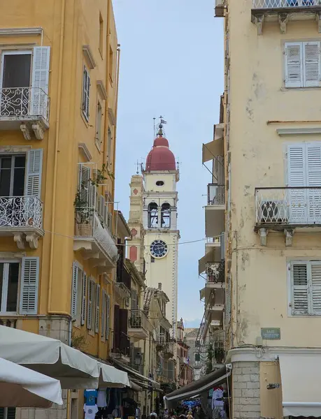 Yunanistan 'ın eski Korfu şehri.