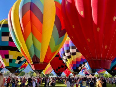 Sıcak hava balonu festivali