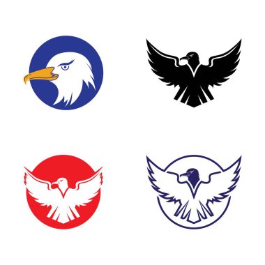 Kartal logo şablonu tasarımı