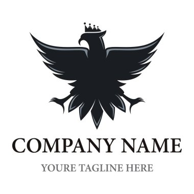 Kartal logo şablonu tasarımı