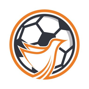 Futbol kulübü logosu şablon tasarımı