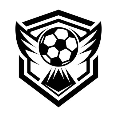 Futbol kulübü logosu şablon tasarımı