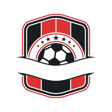 Futbol kulübü logosu şablon tasarımı