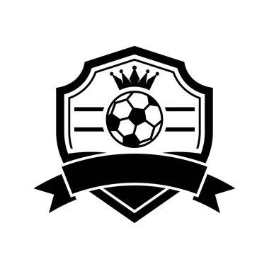 Futbol kulübü logosu şablon tasarımı