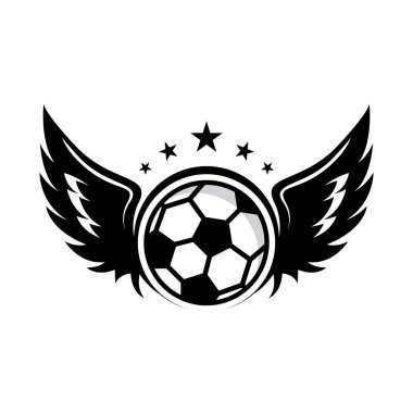 Futbol logosu şablon tasarımı