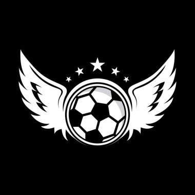 Futbol logosu şablon tasarımı