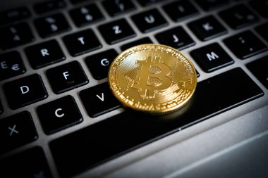 Fiziksel bitcoin 'in konsept resmi