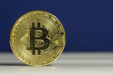 Fiziksel bitcoin 'in konsept resmi