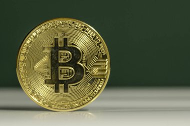 Fiziksel bitcoin 'in konsept resmi