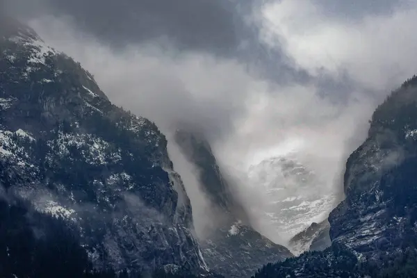 stock image Grindelwald, Switzerland. The Alps on the famous Eiger mountain