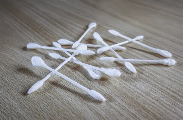 Birkaç pamuk hijyen bezinin konsept fotoğrafı