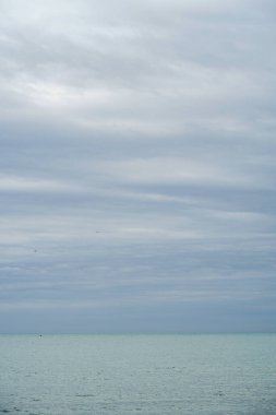 Malaga, Endülüs, Costa de Sol, İspanya. Akdeniz Seaview. 12 Mart 2025