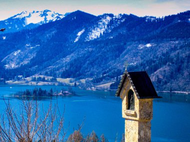 Schliersee, Bavyera, Almanya. Schliersee, Bavyera 'da manzara fotoğrafı. 26 Nisan 2009