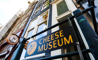 Netherlands, Amsterdam. September 29, 2025. Canals, facades, and movement.Amsterdam blends everyday life with aesthetic rhythm and cultural depth. Front of the Cheese Museum