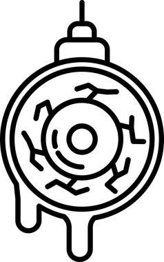 pusula simgesini dış hat biçiminde pusula simgesi