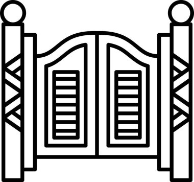 Bina. Web simgesi basit illüstrasyon