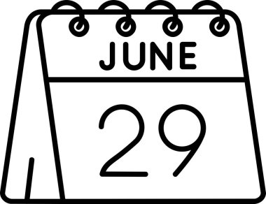 Takvim simgesi tasarımı, vektör illüstrasyonu