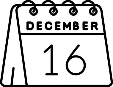 Takvim simgesi tasarımı, vektör