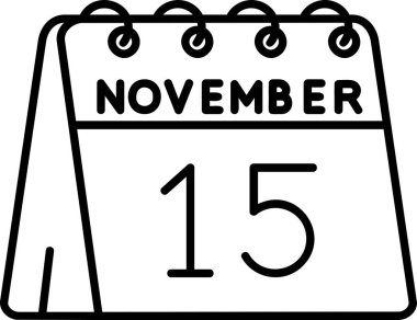 14 Kasım tarihli takvim