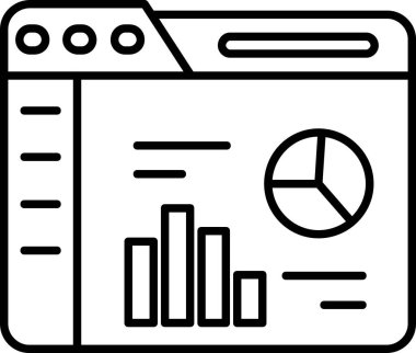 veri analiz çizelgesi simgesi
