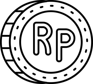 Para birimi simgesi ana hat biçiminde