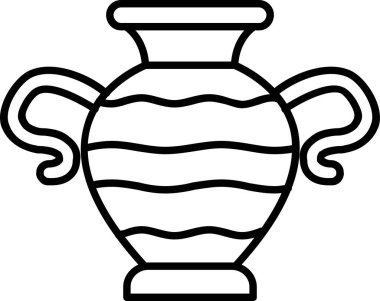 Yunan vazo simgesi, özet biçimi