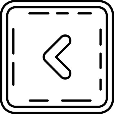 Menü. Web simgesi basit illüstrasyon