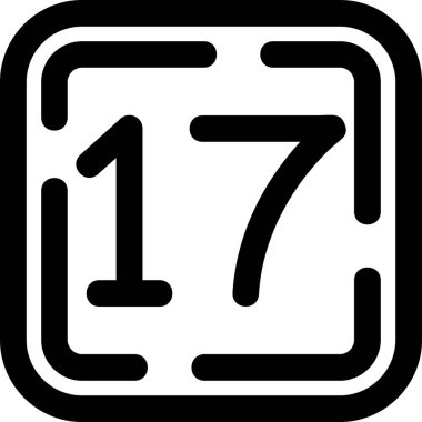 Beyaz takvim simgesinin vektör illüstrasyonu