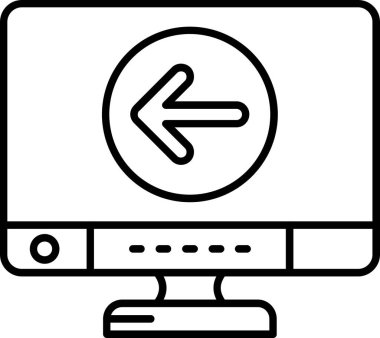 bilgisayar ekranı simgesi