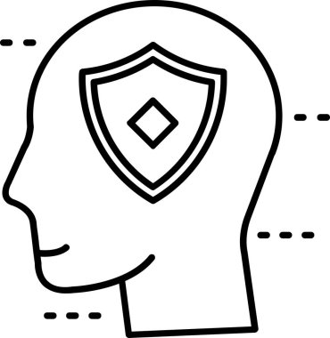 - Güvenlik. Web simgesi basit tasarım