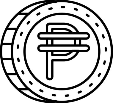 Para için. Web simgesi basit tasarım