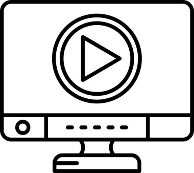 Video kamera. Web simgesi