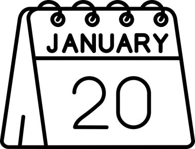 10 Ocak tek bir günlük takvimdeki tarih